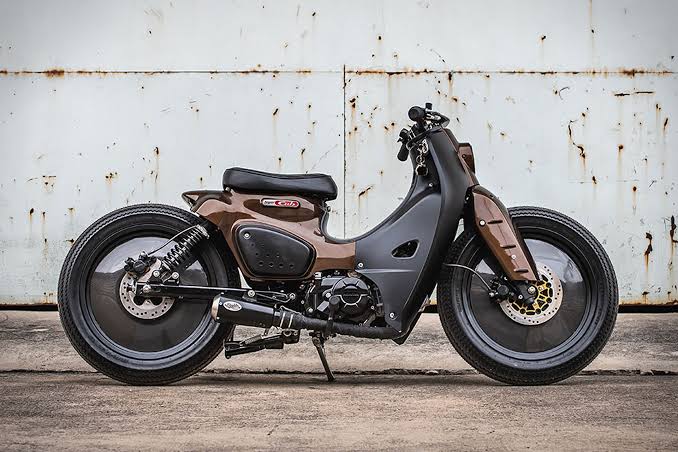 Ketika Street Cub Jadi Cafe Racer Elegan